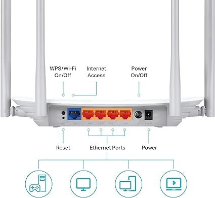 TP-Link AC1200 WiFi Router TP-Link AC1200 WiFi Router
