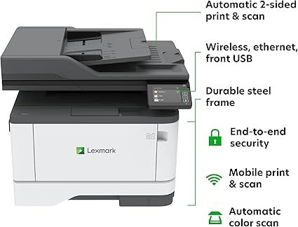 Lexmark MX431adw Laser Monochrome MFP Printer Lexmark MX431adw Laser Monochrome MFP Printer
