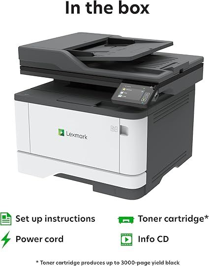 Lexmark MX431adw Laser Monochrome MFP Printer Lexmark MX431adw Laser Monochrome MFP Printer