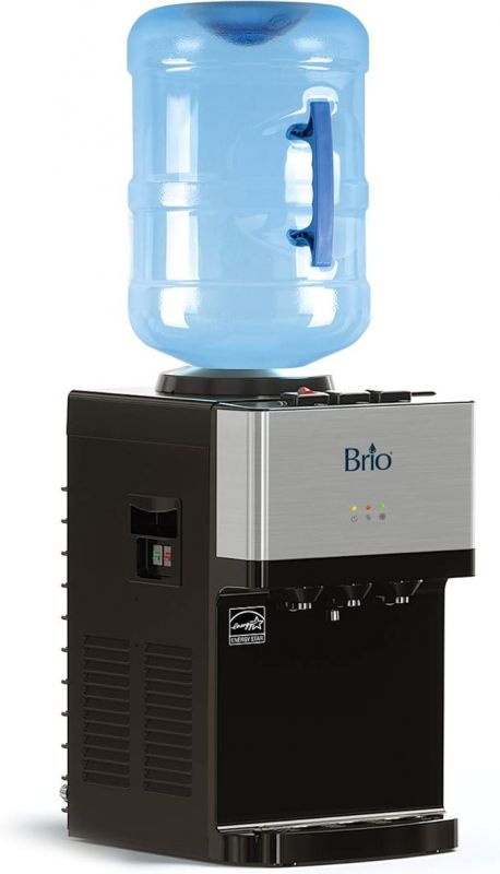Brio Limited Edition Top Loading Countertop Water Cooler Dispenser Brio Limited Edition Top Loading Countertop Water Cooler Dispenser