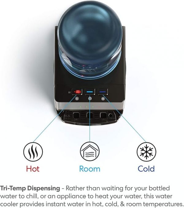 Brio Limited Edition Top Loading Countertop Water Cooler Dispenser Brio Limited Edition Top Loading Countertop Water Cooler Dispenser