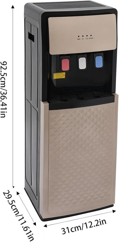 LOYALHEARTDY Bottom Loading Water Cooler Dispenser for 5 Gallon Bottles LOYALHEARTDY Bottom Loading Water Cooler Dispenser for 5 Gallon Bottles